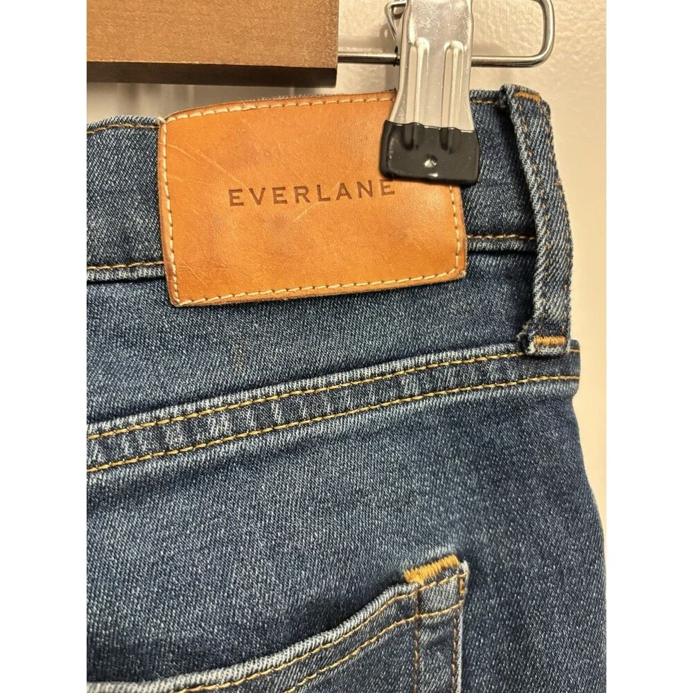 Everlane Women's High Rise Stretch Jeans Medium Wash Size 26 Blue Denim